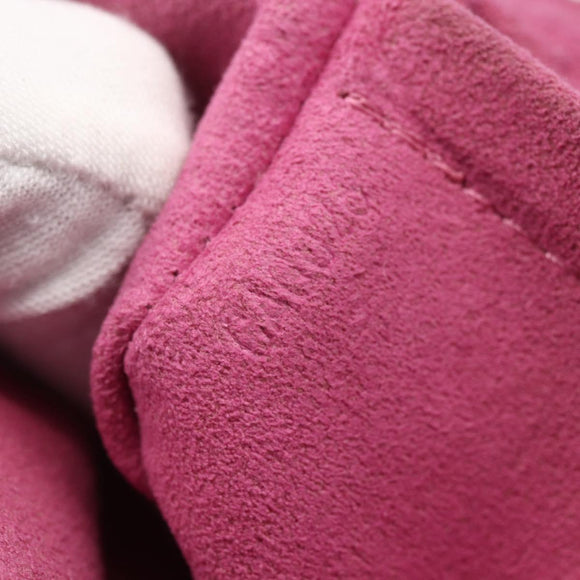 LOUIS VUITTON Monogram Denim Mini Preity Bag Fuchsia M95216 LV Auth bs31670V