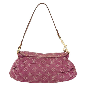 LOUIS VUITTON Monogram Denim Mini Preity Bag Fuchsia M95216 LV Auth bs31670V - 0