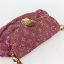 LOUIS VUITTON Monogram Denim Mini Preity Bag Fuchsia M95216 LV Auth bs31670V-6