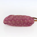 LOUIS VUITTON Monogram Denim Mini Preity Bag Fuchsia M95216 LV Auth bs31670V-5