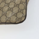 GUCCI GG Supreme Shoulder Bag PVC Beige Gold 201446 Auth bs31672-16