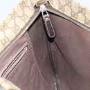 GUCCI GG Supreme Shoulder Bag PVC Beige Gold 201446 Auth bs31672-20