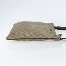 GUCCI GG Supreme Shoulder Bag PVC Beige Gold 201446 Auth bs31672-3