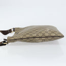 GUCCI GG Supreme Shoulder Bag PVC Beige Gold 201446 Auth bs31672-4