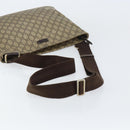 GUCCI GG Supreme Shoulder Bag PVC Beige Gold 201446 Auth bs31672-7