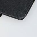 CHANEL Agenda Day Planner Cover Caviar Skin Black Gold CC Auth bs31674-11