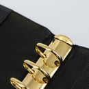 CHANEL Agenda Day Planner Cover Caviar Skin Black Gold CC Auth bs31674-18