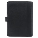 CHANEL Agenda Day Planner Cover Caviar Skin Black Gold CC Auth bs31674-3