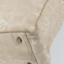 CHANEL New Travel Line Tote Bag Nylon Pink CC Auth bs31675-15