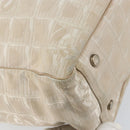 CHANEL New Travel Line Tote Bag Nylon Pink CC Auth bs31675-16