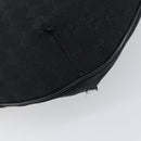 GUCCI GG Canvas Shoulder Bag Black Silver 181092 Auth bs31680-13