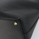 GUCCI Bamboo Hand Bag Leather Black Gold 002 2122 0507 Auth bs31682-15