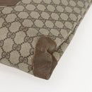 GUCCI GG Supreme Tote Bag PVC Leather Beige Gold 002 098 0057 Auth bs31684-10