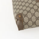 GUCCI GG Supreme Tote Bag PVC Leather Beige Gold 002 098 0057 Auth bs31684-11