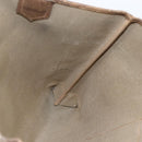 GUCCI GG Supreme Tote Bag PVC Leather Beige Gold 002 098 0057 Auth bs31684-18