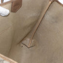 GUCCI GG Supreme Tote Bag PVC Leather Beige Gold 002 098 0057 Auth bs31684-19