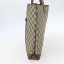 GUCCI GG Supreme Tote Bag PVC Leather Beige Gold 002 098 0057 Auth bs31684-5
