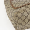 GUCCI GG Supreme Web Sherry Line Tote Bag PVC Beige Gold 89 02 003 Auth bs31685-13
