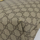 GUCCI GG Supreme Hand Bag PVC Beige Gold 457232 Auth bs31686-15