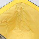 GUCCI GG Supreme Hand Bag PVC Beige Gold 457232 Auth bs31686-19