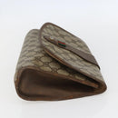 GUCCI GG Supreme Web Sherry Line Bag PVC Beige Gold 89 01 030 Auth bs31688-5