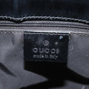 GUCCI GG Canvas Tote Bag Black Silver 002 1021 Auth bs31689-20