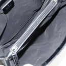 GUCCI GG Canvas Tote Bag Black Silver 002 1021 Auth bs31689-11