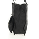 GUCCI GG Canvas Tote Bag Black Silver 002 1021 Auth bs31689-3