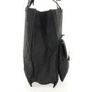 GUCCI GG Canvas Tote Bag Black Silver 002 1021 Auth bs31689-4