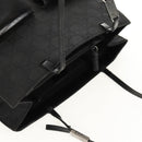 GUCCI GG Canvas Tote Bag Black Silver 002 1021 Auth bs31689-6