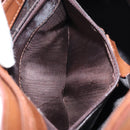 GUCCI Bamboo Shoulder Bag Leather Brown Gold 001 3008 Auth bs31690-21