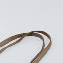 Jimmy Choo Studs Tote Bag Leather Gray Gold Auth bs31692-8