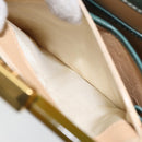 GUCCI Hand Bag Enamel Green Gold 000 2046 0300 Auth bs31693-23