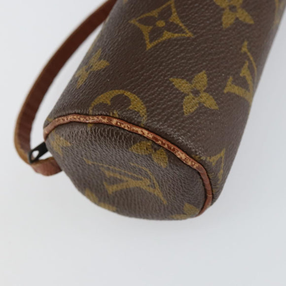 LOUIS VUITTON Monogram Papillon Pouch LV Auth bs31697
