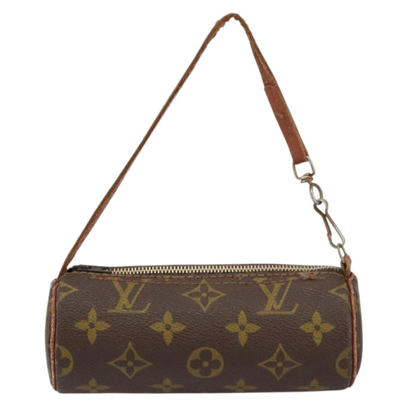 LOUIS VUITTON Monogram Papillon Pouch LV Auth bs31697