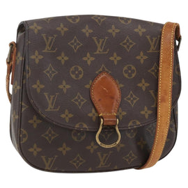 LOUIS VUITTON Monogram Saint Cloud GM Shoulder Bag M51242 LV Auth bs31698