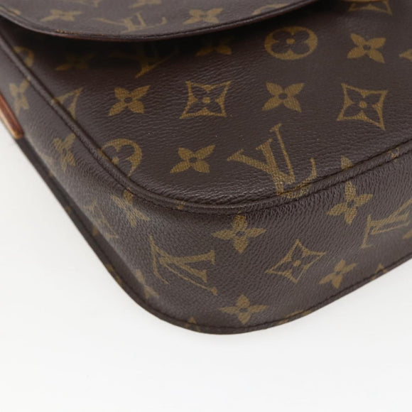 LOUIS VUITTON Monogram Saint Cloud GM Shoulder Bag M51242 LV Auth bs31698
