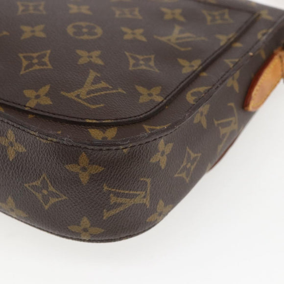 LOUIS VUITTON Monogram Saint Cloud GM Shoulder Bag M51242 LV Auth bs31698
