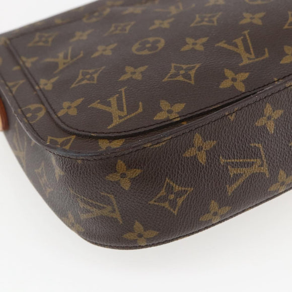 LOUIS VUITTON Monogram Saint Cloud GM Shoulder Bag M51242 LV Auth bs31698