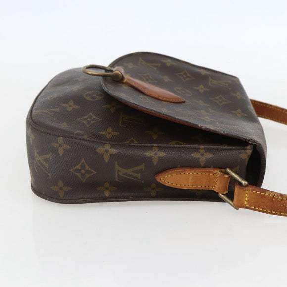 LOUIS VUITTON Monogram Saint Cloud GM Shoulder Bag M51242 LV Auth bs31698
