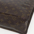 LOUIS VUITTON Monogram Sac Plat Hand Bag M51140 LV Auth bs31699-8