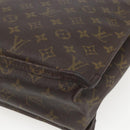 LOUIS VUITTON Monogram Sac Plat Hand Bag M51140 LV Auth bs31699-16