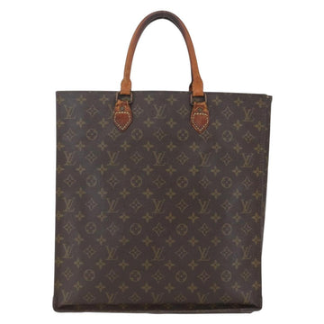 LOUIS VUITTON Monogram Sac Plat Hand Bag M51140 LV Auth bs31699 - 0