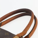 LOUIS VUITTON Monogram Sac Plat Hand Bag M51140 LV Auth bs31699-14