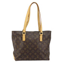 LOUIS VUITTON Monogram Cabas Piano Tote Bag M51148 LV Auth bs31701-13