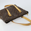 LOUIS VUITTON Monogram Cabas Piano Tote Bag M51148 LV Auth bs31701-6