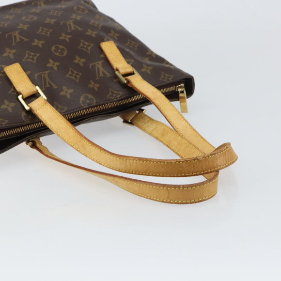 LOUIS VUITTON Monogram Cabas Piano Tote Bag M51148 LV Auth bs31701