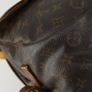 LOUIS VUITTON Monogram Saumur 35 Shoulder Bag M42254 LV Auth bs31702-18
