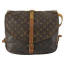 LOUIS VUITTON Monogram Saumur 35 Shoulder Bag M42254 LV Auth bs31702-13
