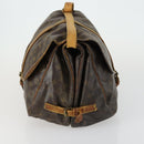 LOUIS VUITTON Monogram Saumur 35 Shoulder Bag M42254 LV Auth bs31702-4